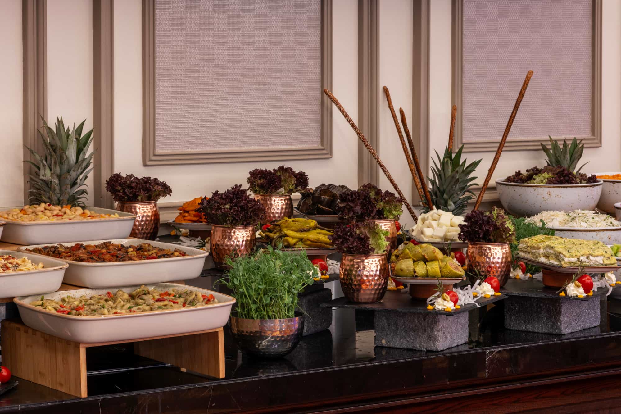 Picture of the buffet